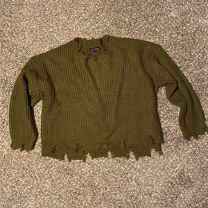 Distressed Sweater